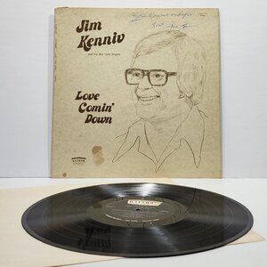 Love Comin' Down by Jim Kenniv SIGNED Vinyl Album LP RARE DISCONTINUED